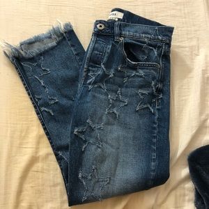 Star detailed Pistola Denim Jeans size 26!
